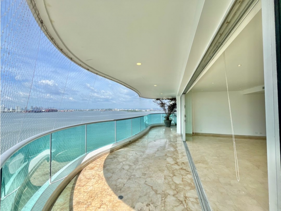SE VENDE SE ARRIENDA APARTAMENTO EN CASTILLOGRANDE. VISTA A LA BAHIA — foto 2
