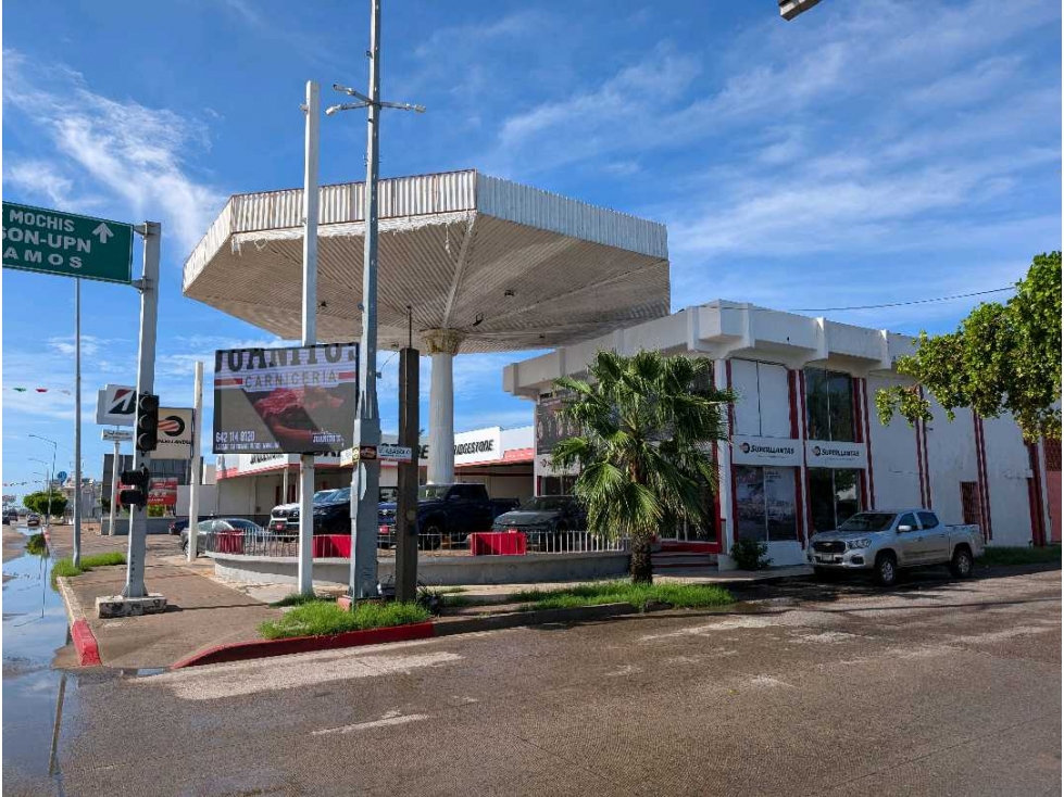 SE VENDE TERRENO COMERCIAL EN NAVOJOA, POR LA PESQUEIRA. 3,250 M2 - 4