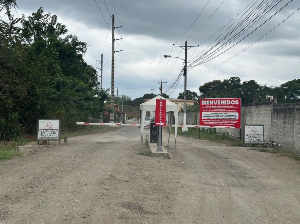 SE VENDE TERRENO LOTIZACION TIFFANY VIA A LA COSTA KM 22 (ALCHO)