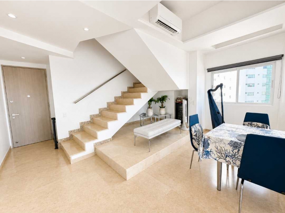 Se vende penthouse dúplex amoblado en Bocagrande, Cartagena de Indias — foto 4