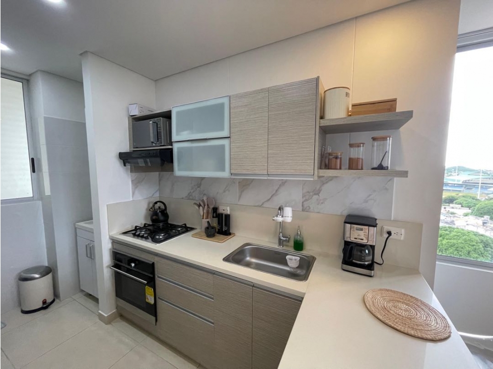Se vende apartamento amoblado en el Jardín - Santa Marta — foto 3