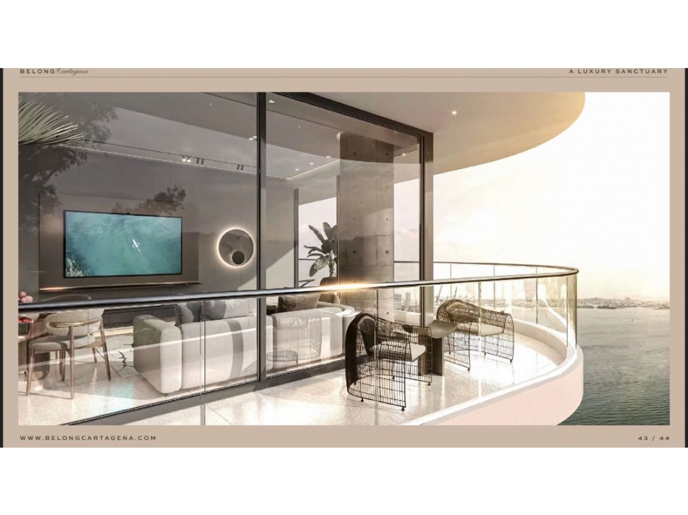 SE VENDEN APARTAMENTO EDIFICIO BELONG CARTAGENA, BARRIO BOCAGRANDE — foto 5