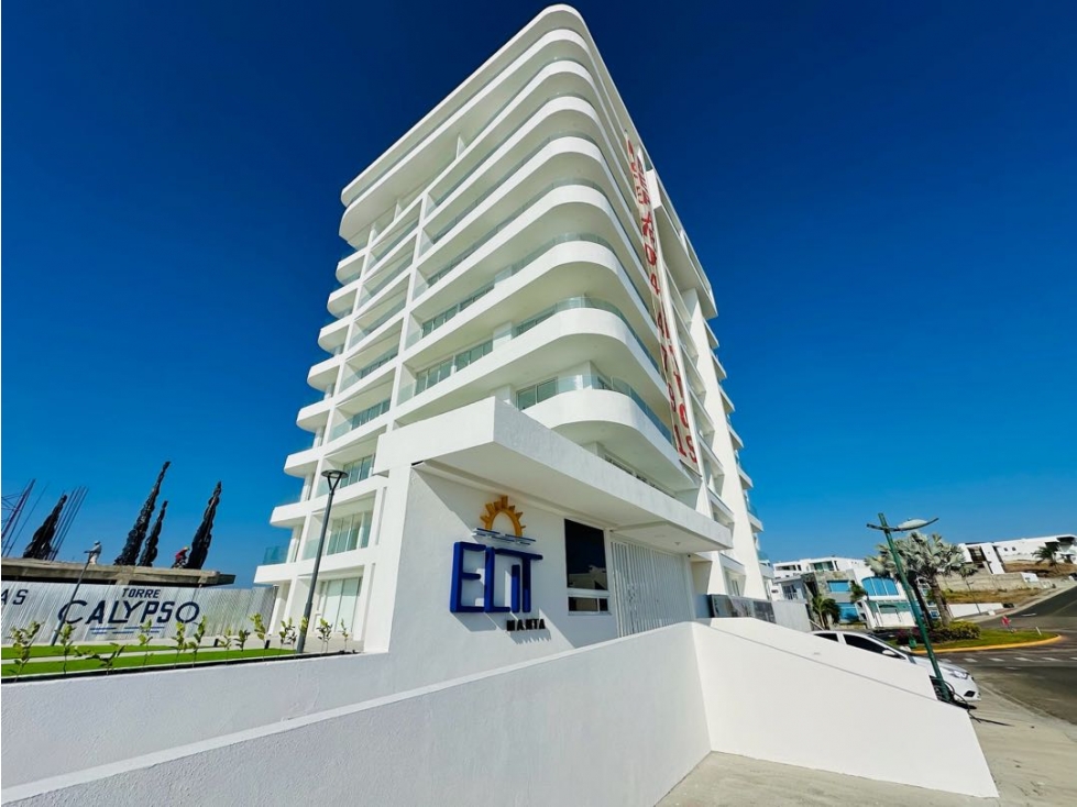 SUITE DE LUJO VISTA AL MAR EN URB. CIUDAD DEL MAR -TORRES ELIT MANTA - 2