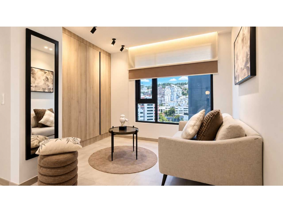 Suite Estudio amoblado en Venta, Edificio Adagio La Carolina