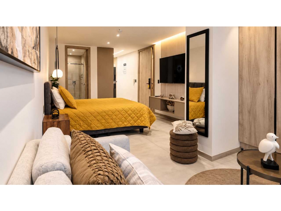 Suite Estudio amoblado en Venta, Edificio Adagio La Carolina — foto 3