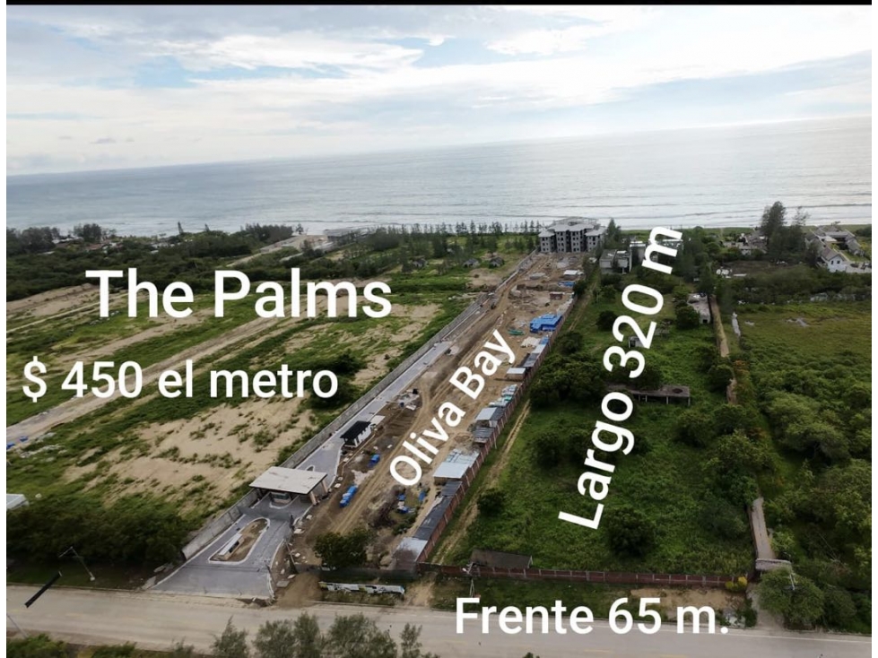 Terreno 21.000 m2.al.pie del Mar en Olón - 2
