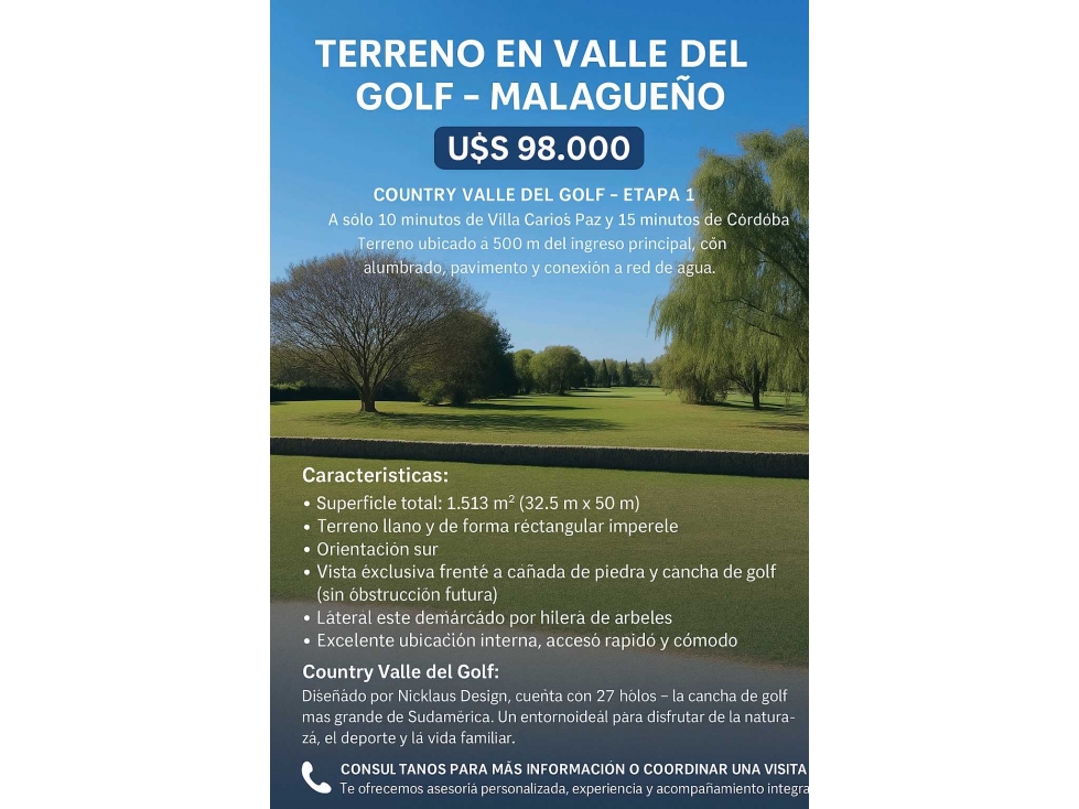 TERRENO EN VALLE DEL GOLF MALAGUEÑO BARRIO PRIVADO - 1