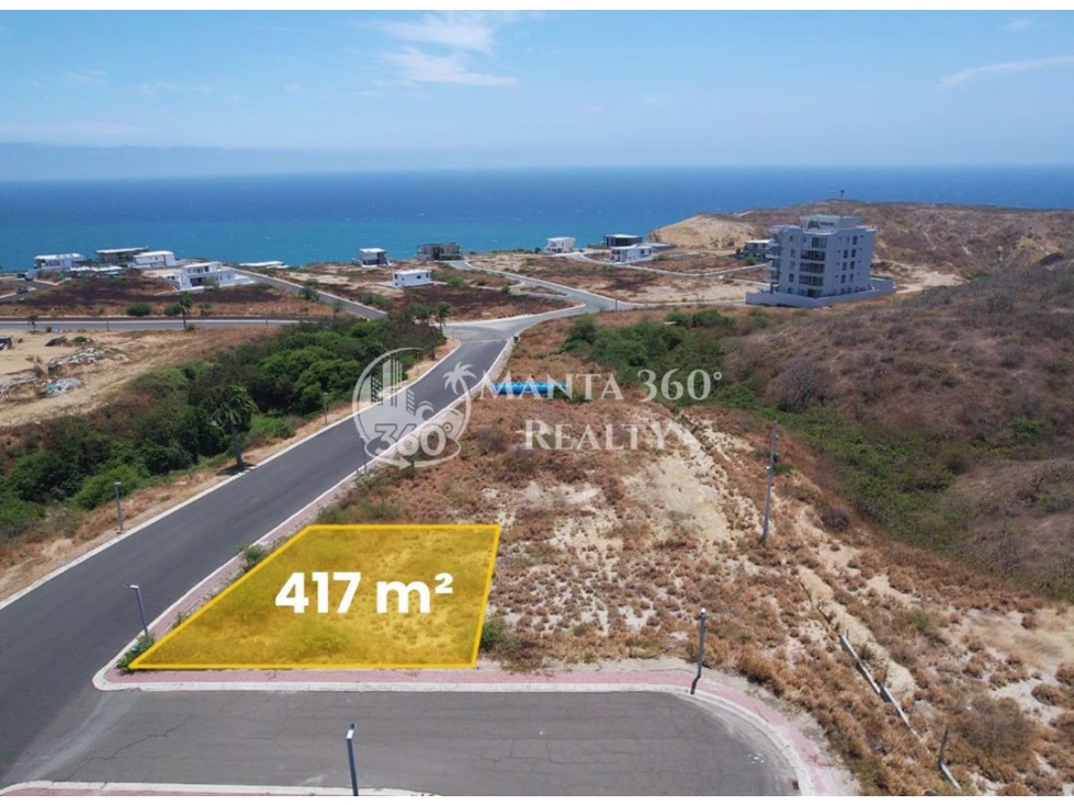 Terreno en Venta en Playa Alta, Sur de Manta
