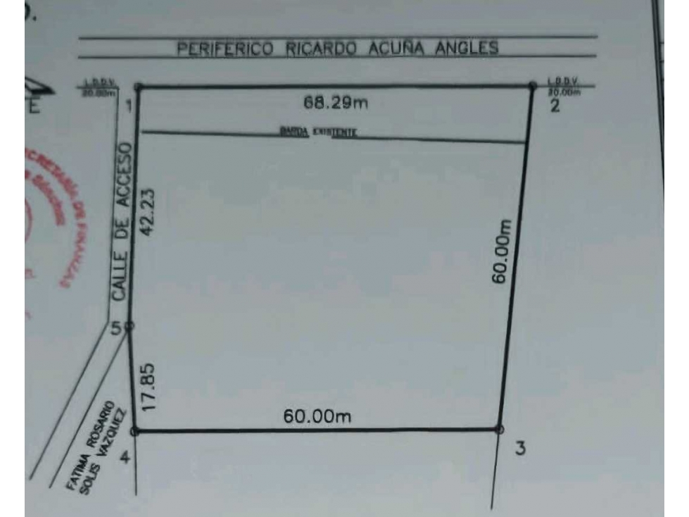 Terreno en Venta, Periferico pasando la Cristal. - 2