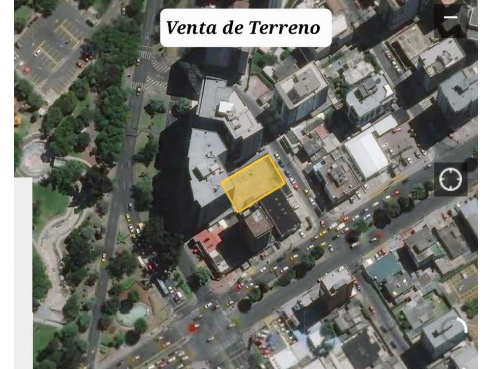 Parque La Carolina Centro Norte de Quito Terreno en Venta