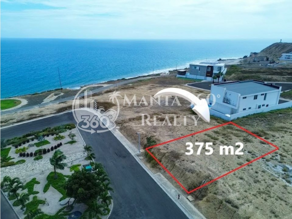 TERRENO VISTA AL MAR EN PLAYA ALTA, MANTA — foto 3