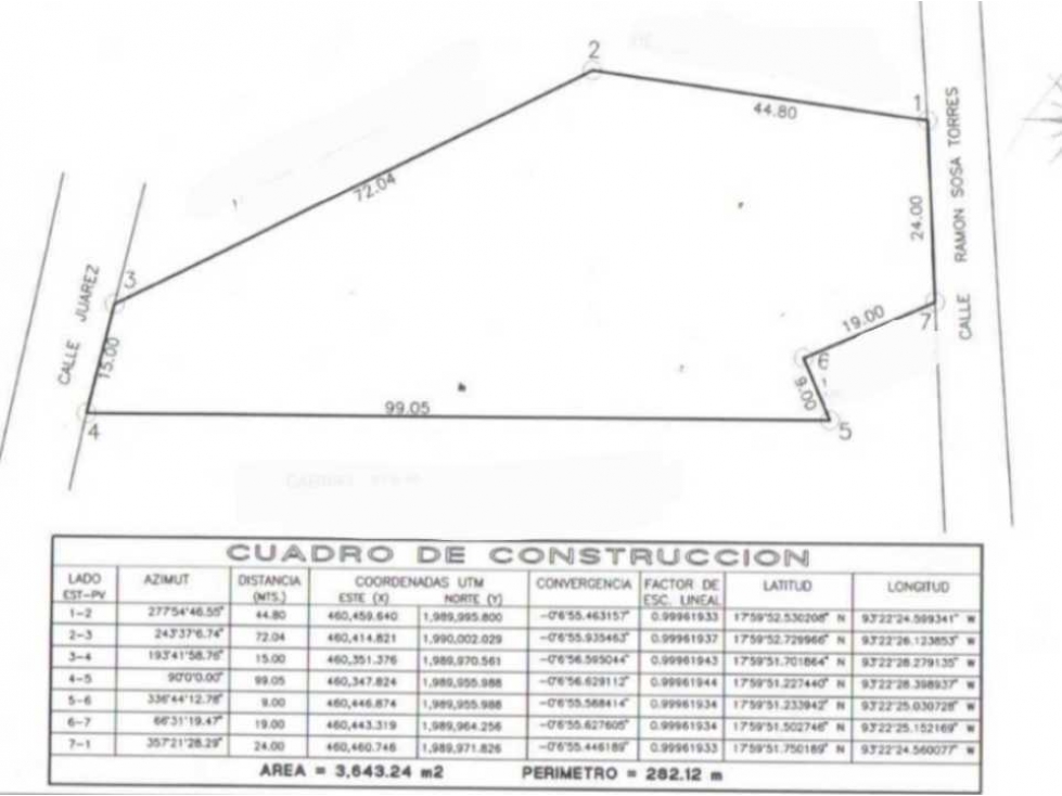 Terreno en Zona de Refaccionarias - 2