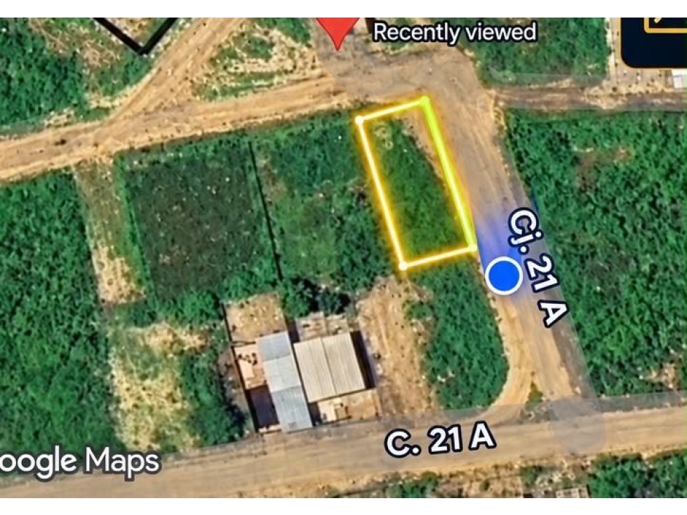 Terreno Esquinero 250 M2 en Ballenita - 1