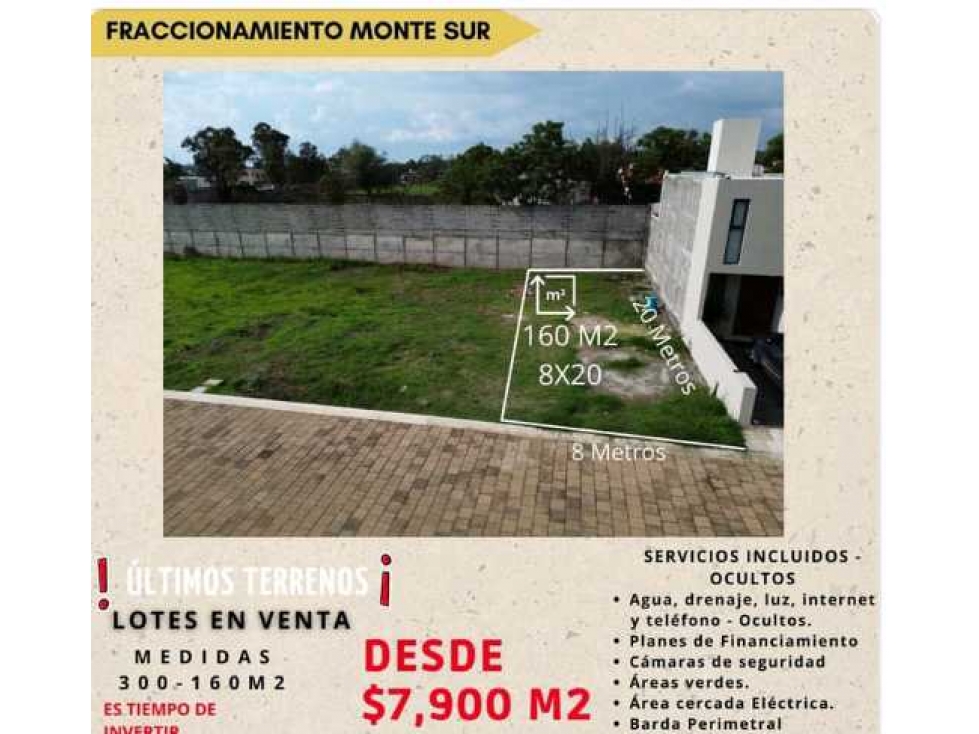 TERRENO FRACC PRIVADO JESUS DELMONTE