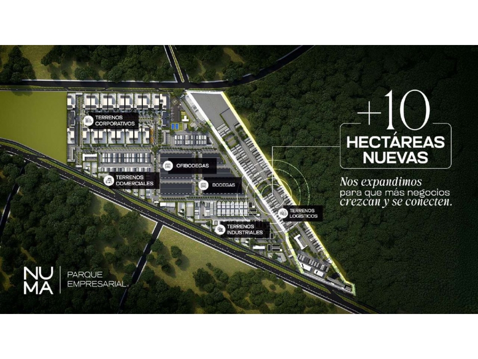 Terreno para bodega - Numa Parque Empresarial - 6