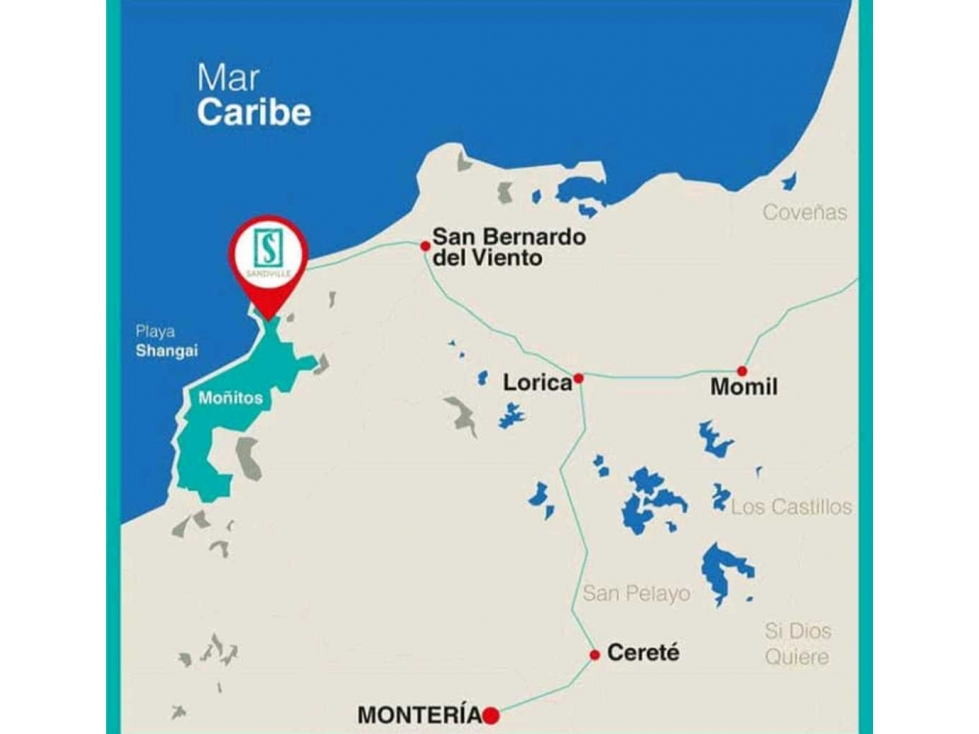 Tu sueño frente al mar comienza en Moñitos, Córdoba LOTE EN VENTA - 4