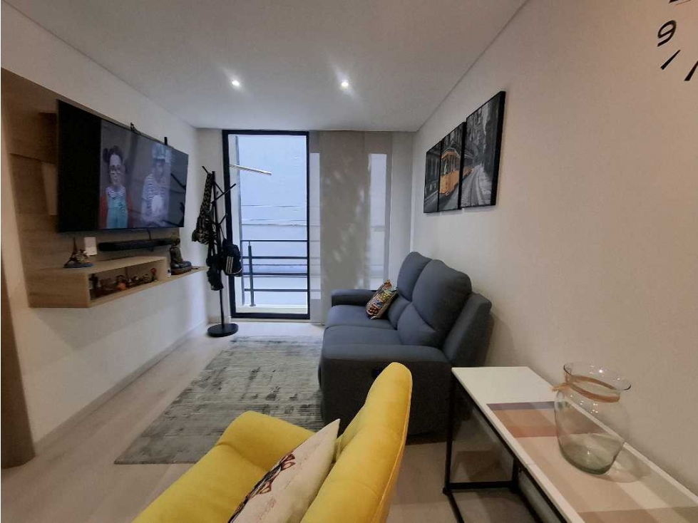 SE VENDE APARTAESTUDIO AMOBLADO IDEAL PARA INVERSIÓN — foto 2