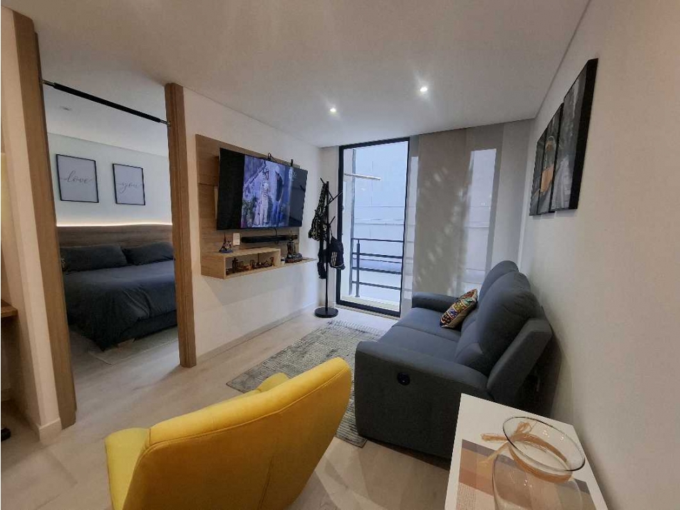 SE VENDE APARTAESTUDIO AMOBLADO IDEAL PARA INVERSIÓN — foto 3