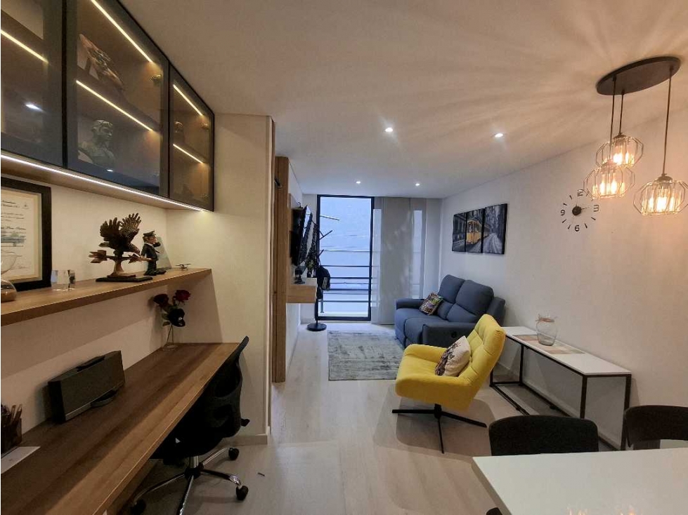 SE VENDE APARTAESTUDIO AMOBLADO IDEAL PARA INVERSIÓN