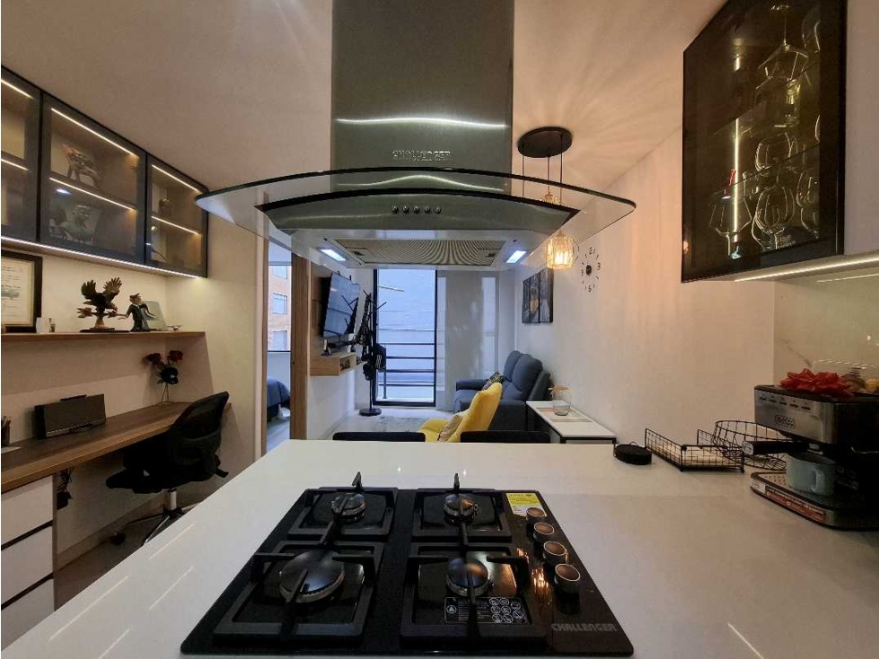 SE VENDE APARTAESTUDIO AMOBLADO IDEAL PARA INVERSIÓN — foto 4