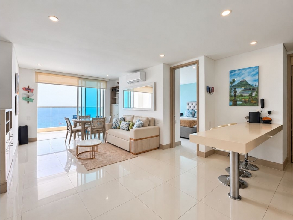 Vendemos apartamento 2 alcobas Palmetto Beach Cartagena de indias