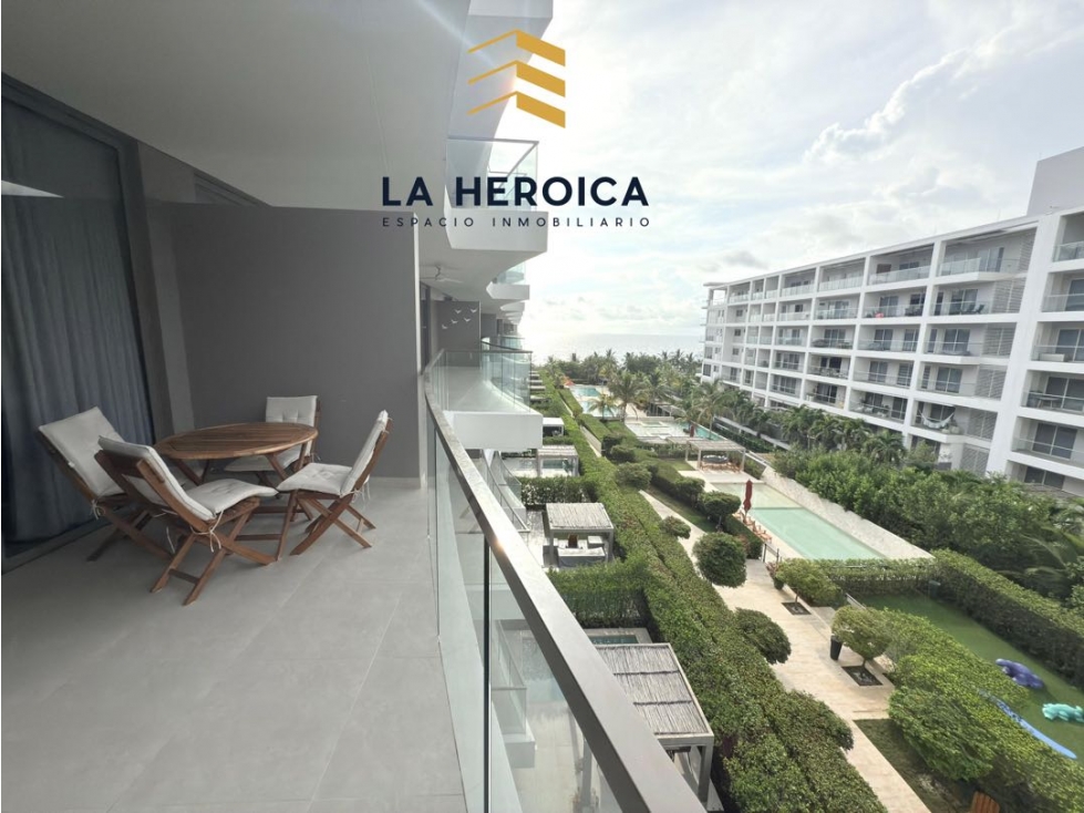 VENDEMOS APARTAMENTO AMOBLADO EN MORROS SERENA - CARTAGENA — foto 3