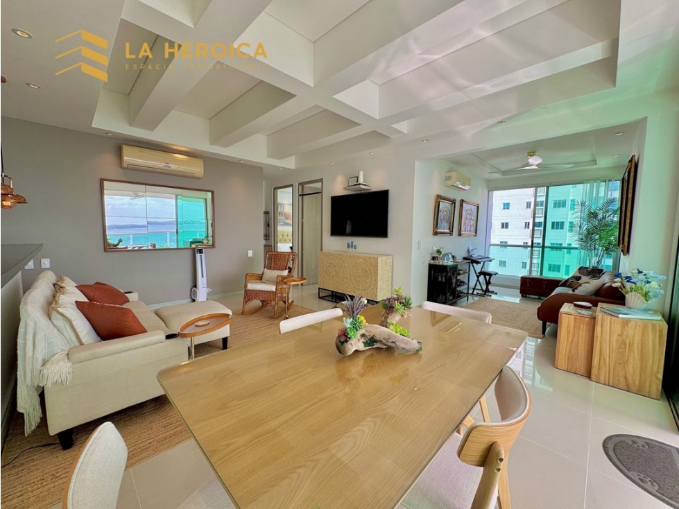 VENDEMOS APARTAMENTO DE LUJOS EN CASTILLOGRANDE - CARTAGENA — foto 2