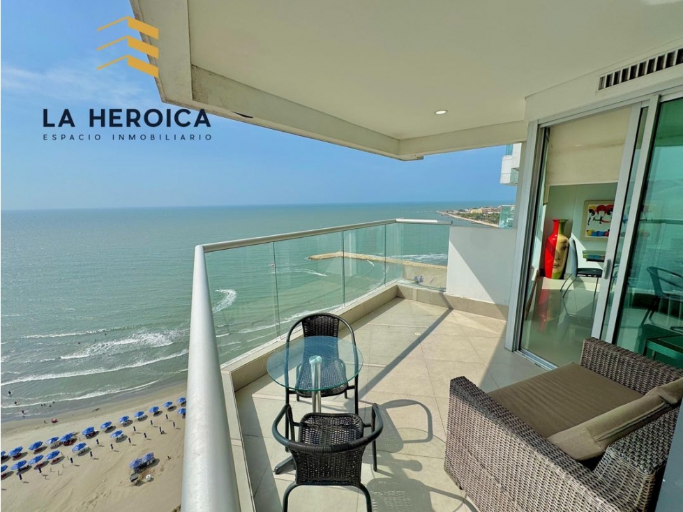 VENDEMOS APARTAMENTO EN BOCAGRANDE VISTA AL MAR - CARTAGENA — foto 2