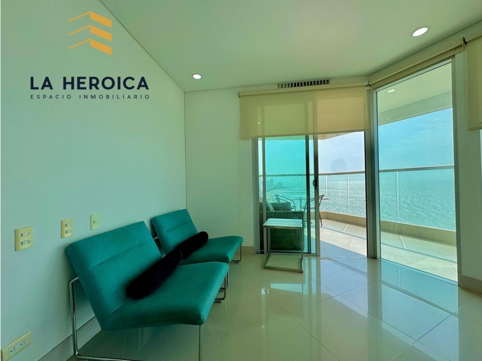 VENDEMOS APARTAMENTO EN BOCAGRANDE VISTA AL MAR - CARTAGENA — foto 3