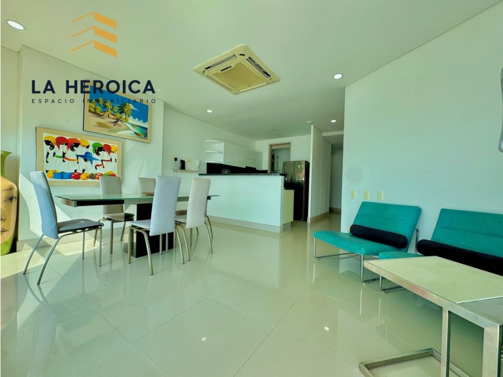 VENDEMOS APARTAMENTO EN BOCAGRANDE VISTA AL MAR - CARTAGENA — foto 4