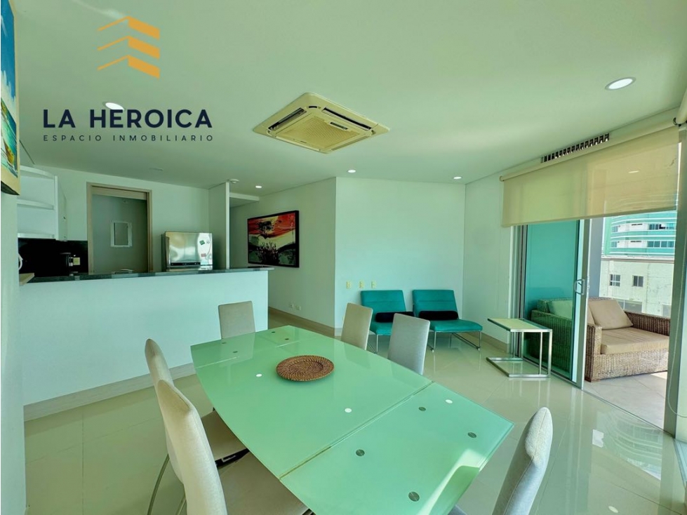 VENDEMOS APARTAMENTO EN BOCAGRANDE VISTA AL MAR - CARTAGENA — foto 5