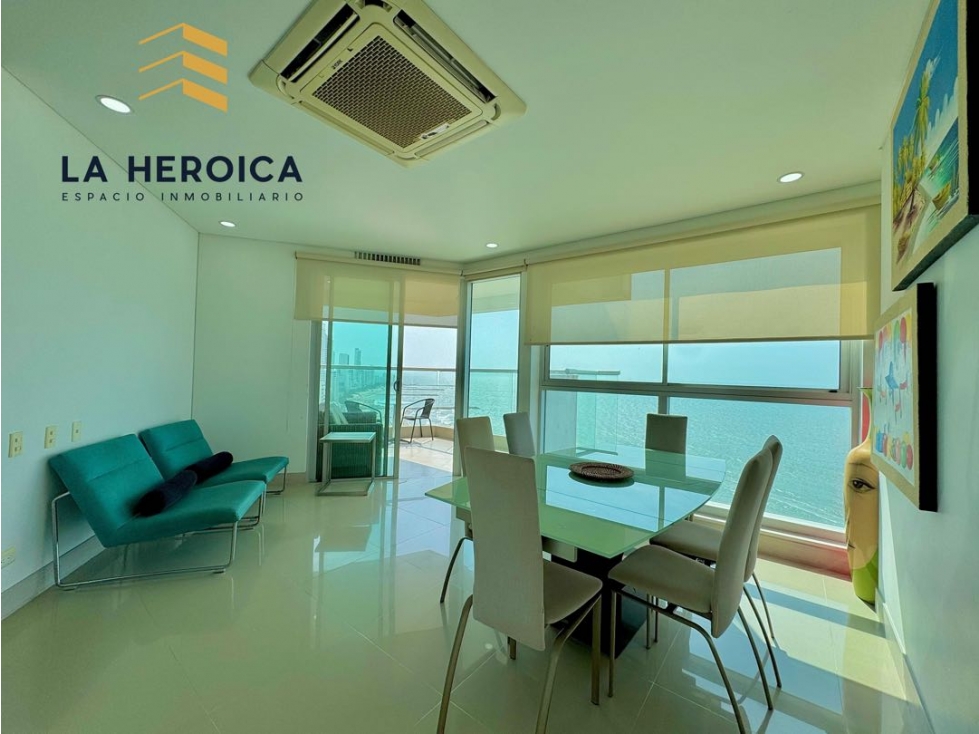 VENDEMOS APARTAMENTO EN BOCAGRANDE VISTA AL MAR - CARTAGENA — foto 6