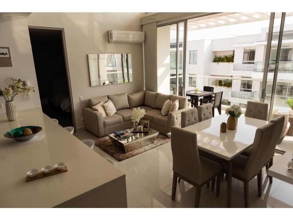 Vendemos apartamento en Burano Serena del Mar 2 alcobas