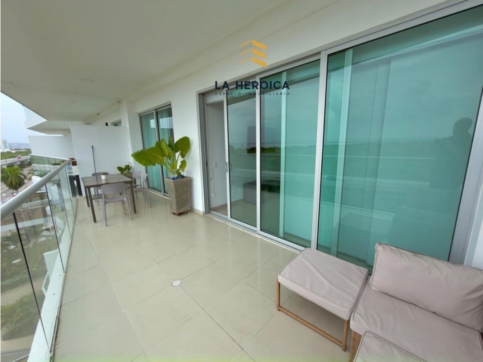 VENDEMOS APARTAMENTO EN SECTOR MORROS BOQUILLAS-CARTAGENA
