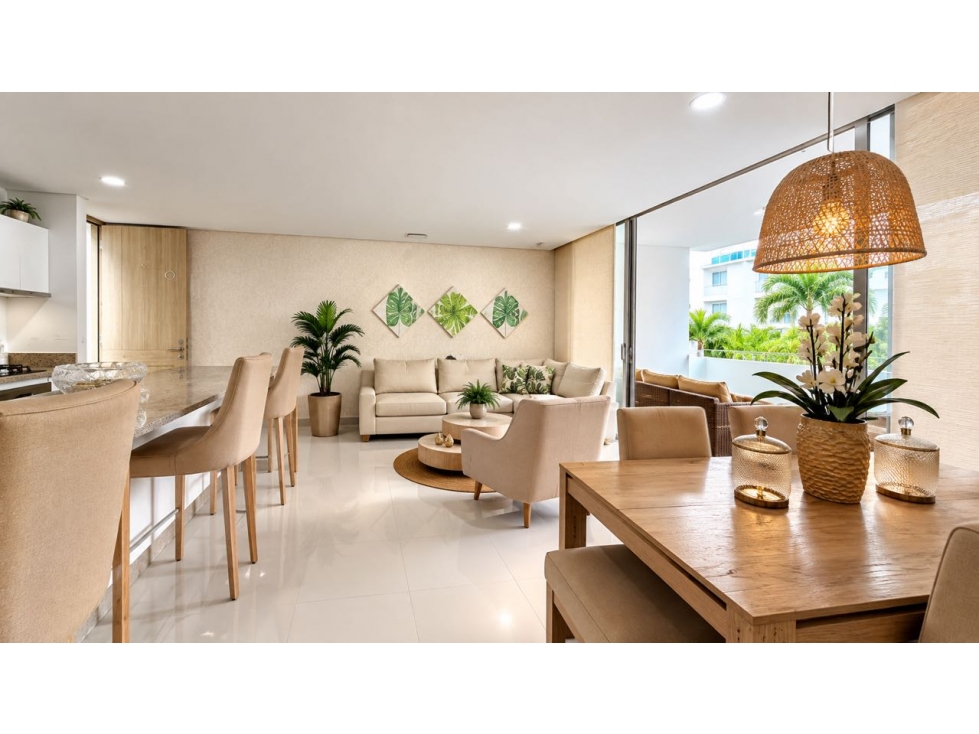 VENDEMOS APARTAMENTO RESIDENCIAL EN SERENA DEL MAR - EDIFICIO BURANO - 3