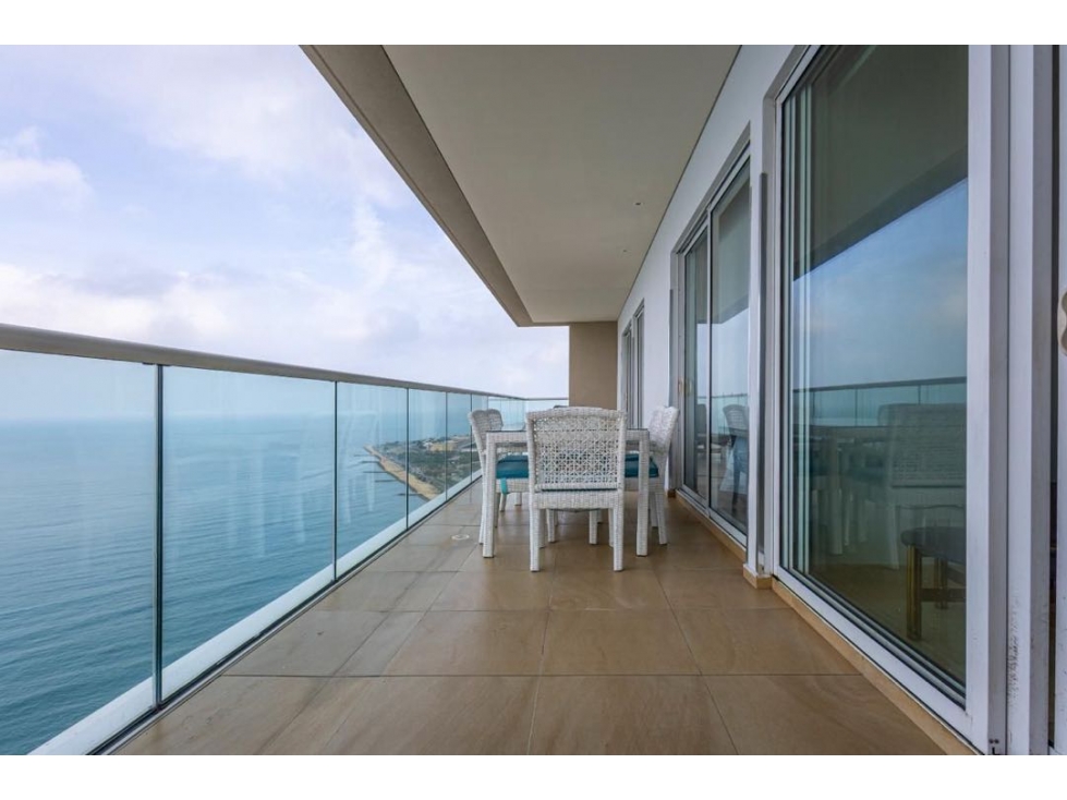 Vendemos apartamento vista al mar H2 Plaza Bocagrande