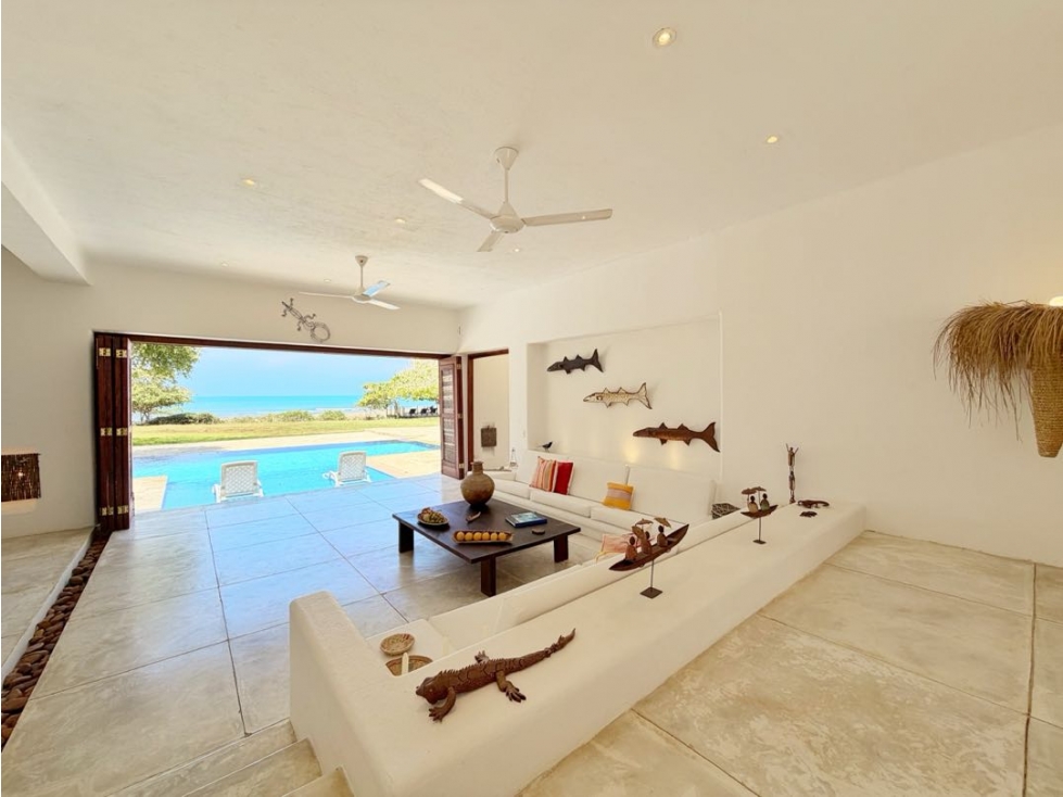 Vendemos casa frente al mar caribe en Punta Canoa Cartagena de indias — foto 4