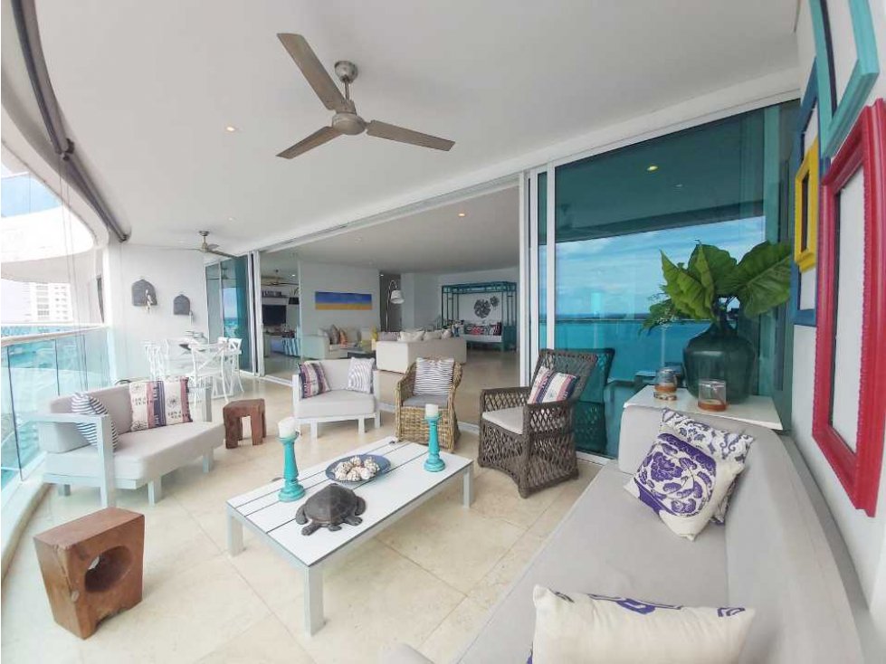 Venta penthouse amoblado en Puerto Velero en Castillogrande Cartagena — foto 3