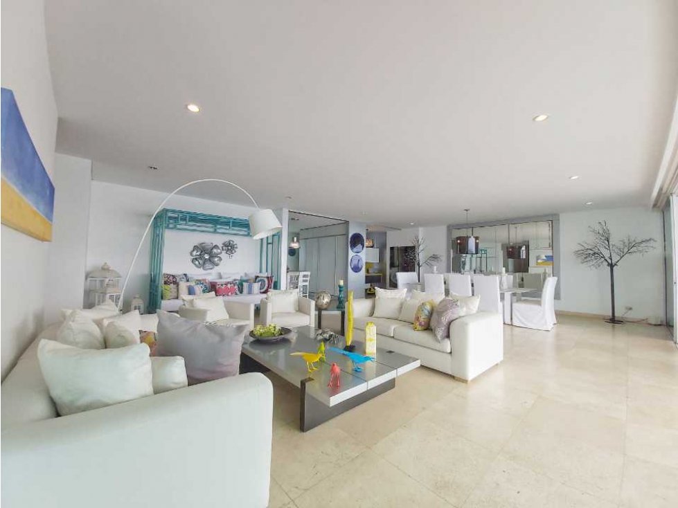Venta penthouse amoblado en Puerto Velero en Castillogrande Cartagena — foto 4