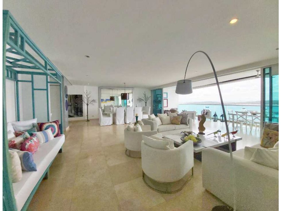 Venta penthouse amoblado en Puerto Velero en Castillogrande Cartagena — foto 5