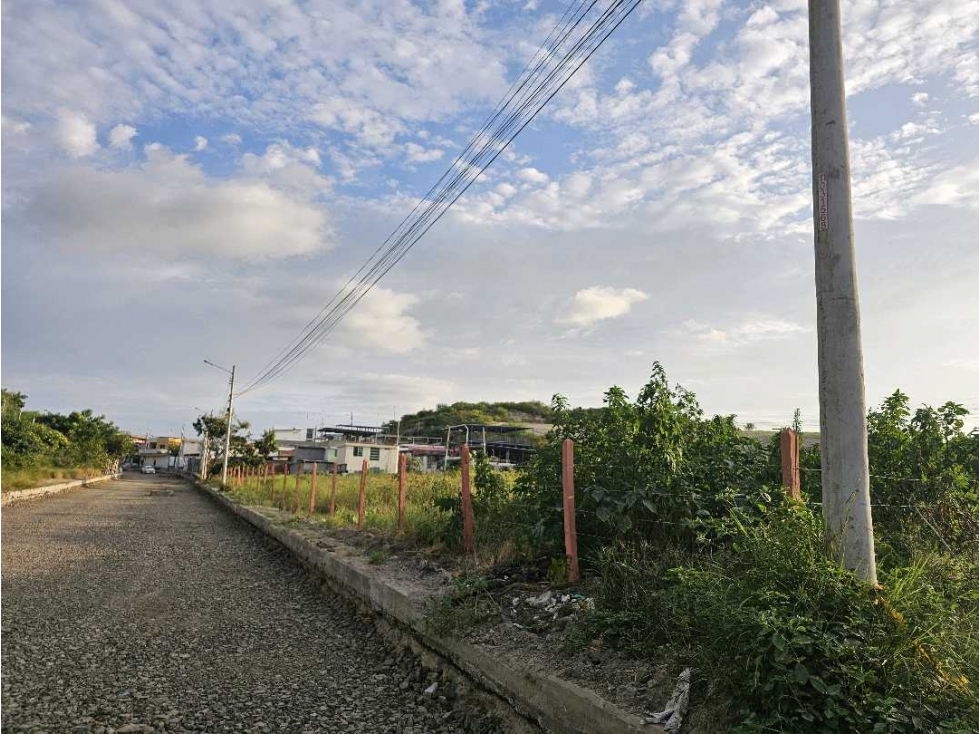 Vendo Terreno, ciudad Azteca, manta, para proyecto