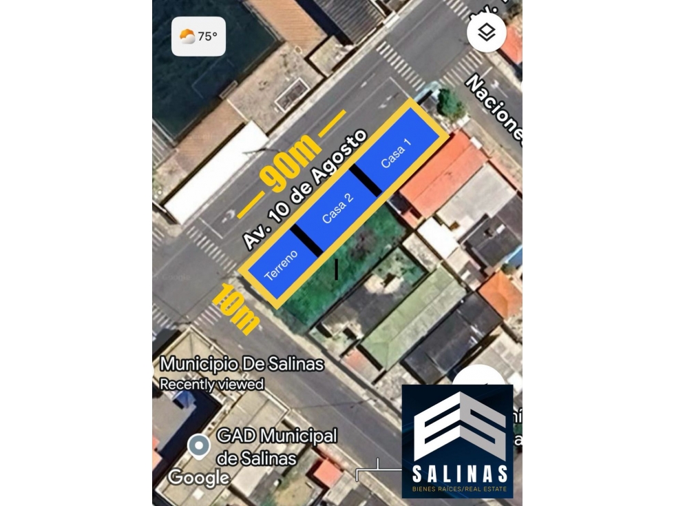 Vendo 2 Casas más Terreno esquinero en Cdla La Italiana Salinas - 2