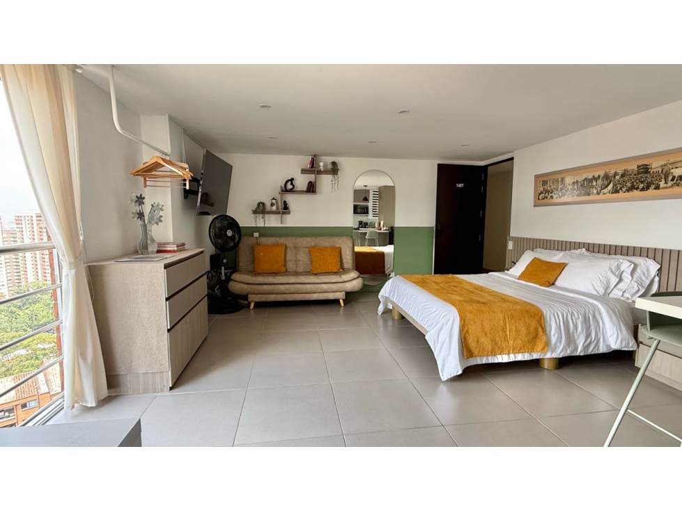Vendo Apartaestudio amoblado en el Poblado - Frontera- RENTAS CORTAS — foto 3