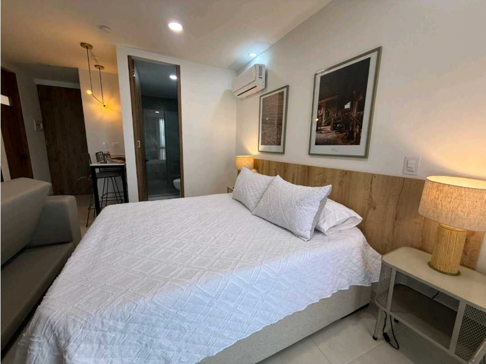 Alquilo Apartaestudio Amoblado en Cerritos Pereira | 1 Hab, Balcón. — foto 2