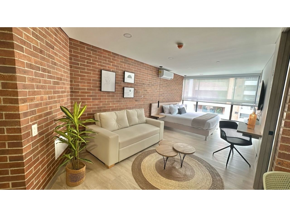 Vendo Apartaestudio amoblado en Laureles - Kyux PERMITE RENTAS CORTAS — foto 4