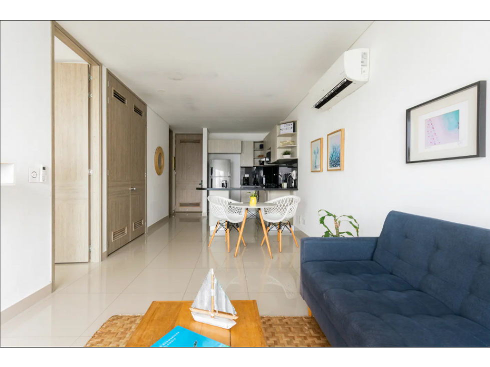 VENTA APARTAMENTO 1 ALCOBA ED INFINITUM BOCAGRANDE CARTAGENA — foto 6
