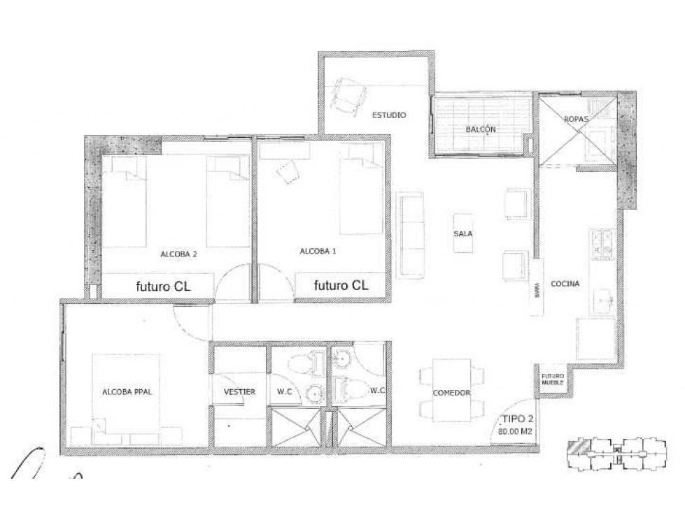 Vendo apartamento 80mts Florida Norteamérica — foto 5