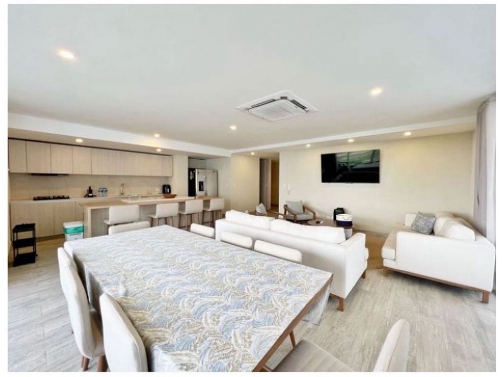VENDO APARTAMENTO AMOBLADO DE USO TURÍSTICO - ED DOMINIQUE - CIELO MAR — foto 3