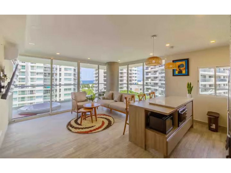 VENDO Ó ARRIENDO APARTAMENTO TURISTICO AMOBLADO EN DOMINIQUE CIELO MAR