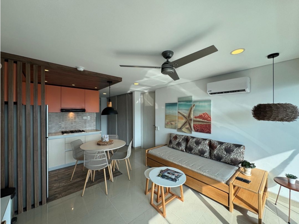 VENDO APARTAMENTO AMOBLADO DE USO TURÍSTICO EN LA BOQUILLA CARTAGENA — foto 3